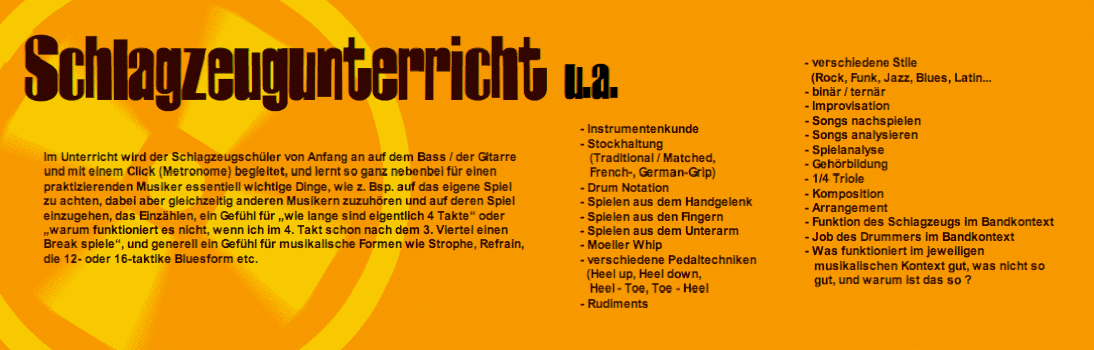 Schlagzeugunterricht-Ingolstadt